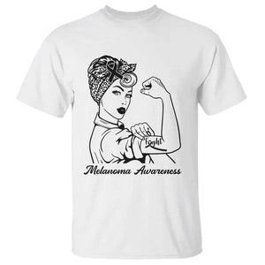 Melanoma Awareness Strong Woman T Shirt Feminist Warrior TS12 White Print Your Wear