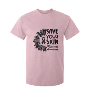 Skin Cancer Fighter T Shirt For Kid Save Your Skin TS12 Light Pink Print Your Wear