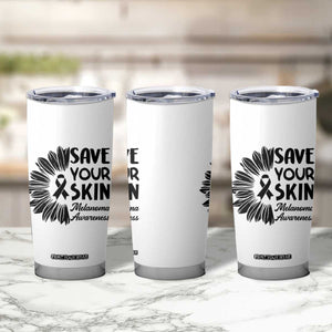 Skin Cancer Fighter Tumbler Cup Save Your Skin TS12 Print Your Wear