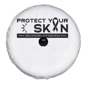Melanoma Prevention Awareness Spare Tire Cover Protect Your Skin TS12 Print Your Wear