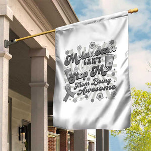 Melanoma Awareness Support Squad Garden Flag Melanoma Can't Stop Me TS12 Print Your Wear