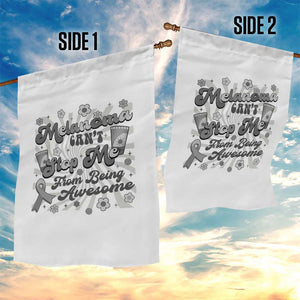 Melanoma Awareness Support Squad Garden Flag Melanoma Can't Stop Me TS12 Print Your Wear