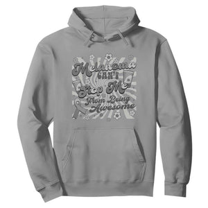 Melanoma Awareness Support Squad Hoodie Melanoma Can't Stop Me TS12 Sport Gray Print Your Wear