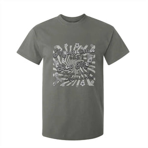 Melanoma Awareness Support Squad T Shirt For Kid Melanoma Can't Stop Me TS12 Military Green Print Your Wear