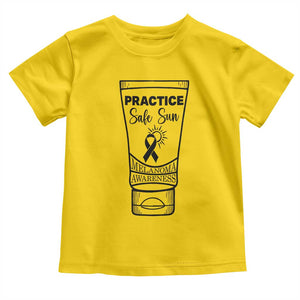 Skin Cancer Prevention Toddler T Shirt Practice Safe Sun Awareness Gift TS12 Daisy Print Your Wear