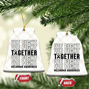 Melanoma Support Warrior Ceramic Ornament We Fight Together TS12 Print Your Wear