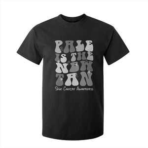 Skin Cancer Warrior T Shirt For Kid Pale Is The New Tan TS12 Black Print Your Wear