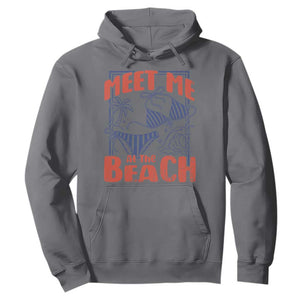 Meet Me At The Beach Hoodie Summer Girls Trip Bikini Lover Gift TS12 Charcoal Print Your Wear