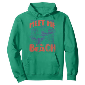 Meet Me At The Beach Hoodie Summer Girls Trip Bikini Lover Gift TS12 Irish Green Print Your Wear