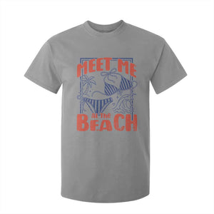 Meet Me At The Beach T Shirt For Kid Summer Girls Trip Bikini Lover Gift TS12 Sport Gray Print Your Wear