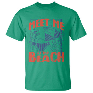 Meet Me At The Beach T Shirt Summer Girls Trip Bikini Lover Gift TS12 Irish Green Print Your Wear