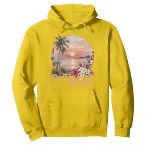 Daytona Beach Florida Hoodie Tropical Palm Tree Ocean Travel Gift TS12 Daisy Print Your Wear