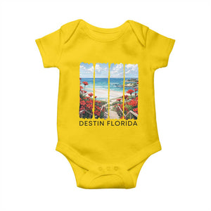 Destin Florida Baby Onesie Summer Travel Beach Vacation Gift TS12 Daisy Print Your Wear