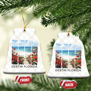 Destin Florida Ceramic Ornament Summer Travel Beach Vacation Gift