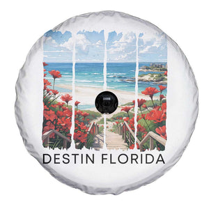 Destin Florida Spare Tire Cover Summer Travel Beach Vacation Gift TS12 Print Your Wear