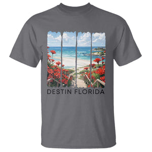Destin Florida T Shirt Summer Travel Beach Vacation Gift TS12 Charcoal Print Your Wear