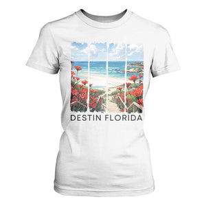 Destin Florida T Shirt For Women Summer Travel Beach Vacation Gift TS12 White Print Your Wear