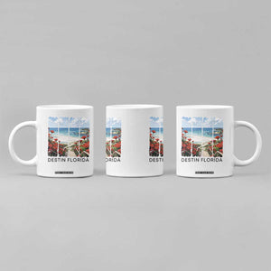 Destin Florida Coffee Mug Summer Travel Beach Vacation Gift TS12 Print Your Wear