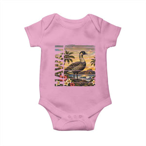 Hawaii Tropical Bird Baby Onesie Summer Island Vacation Gift TS12 Light Pink Print Your Wear