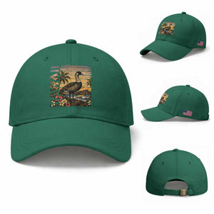 Hawaii Tropical Bird Baseball Cap Summer Island Vacation Gift TS12 Baseball Cap Universal Fit Irish Green Print Your Wear