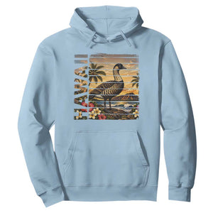 Hawaii Tropical Bird Hoodie Summer Island Vacation Gift TS12 Light Blue Print Your Wear