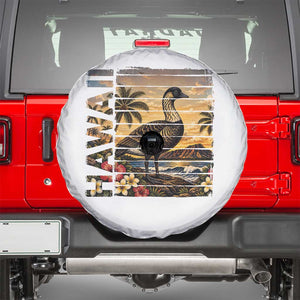 Hawaii Tropical Bird Spare Tire Cover Summer Island Vacation Gift TS12 White Print Your Wear