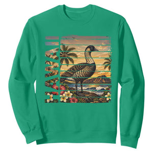 Hawaii Tropical Bird Sweatshirt Summer Island Vacation Gift TS12 Irish Green Print Your Wear