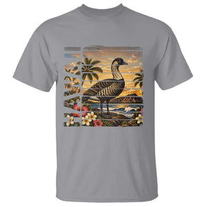 Hawaii Tropical Bird T Shirt Summer Island Vacation Gift TS12 Sport Gray Print Your Wear
