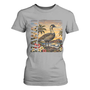 Hawaii Tropical Bird T Shirt For Women Summer Island Vacation Gift TS12 Sport Gray Print Your Wear