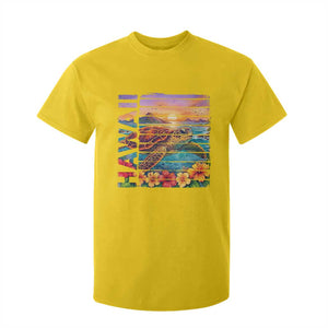 Hawaii Sea Turtle T Shirt For Kid Tropical Sunset Island Vacation Gift TS12 Daisy Print Your Wear