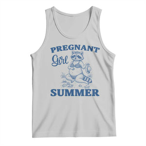 Raccoon Pregnancy Announcement Tank Top Summer Beach Mom To Be Gift TS12 Ash Print Your Wear