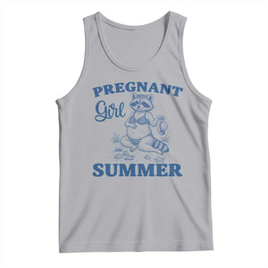 Raccoon Pregnancy Announcement Tank Top Summer Beach Mom To Be Gift TS12 Athletic Heather Print Your Wear