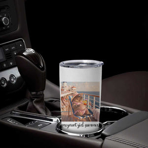 Summer Capybara Pregnancy Tumbler Cup Baby Announcement Gift TS12 Print Your Wear