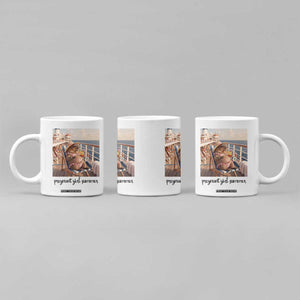 Summer Capybara Pregnancy Coffee Mug Baby Announcement Gift TS12 Print Your Wear