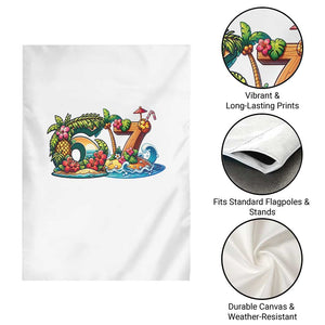 Tropical Beach Six Seven Garden Flag Summer Island Vacation Graphic