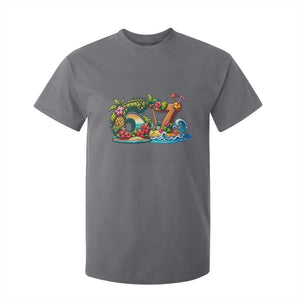 Tropical Beach Six Seven T Shirt For Kid Summer Island Vacation Graphic