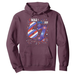 I Was Six Now I Am Seven Hoodie Patriotic 7th Birthday Gift