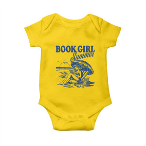 Book Girl Summer Baby Onesie Funny Beach Book Lover Gift