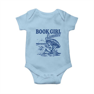 Book Girl Summer Baby Onesie Funny Beach Book Lover Gift