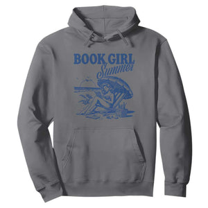 Book Girl Summer Hoodie Funny Beach Book Lover Gift