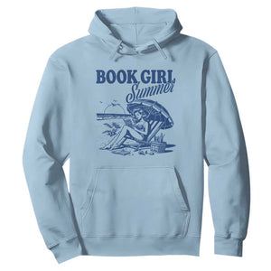 Book Girl Summer Hoodie Funny Beach Book Lover Gift