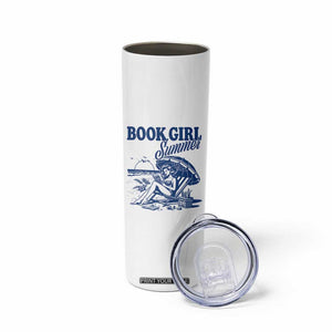 Book Girl Summer Skinny Tumbler Funny Beach Book Lover Gift