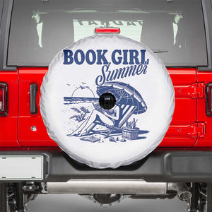 Book Girl Summer Spare Tire Cover Funny Beach Book Lover Gift