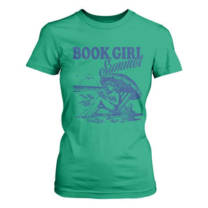 Book Girl Summer T Shirt For Women Funny Beach Book Lover Gift