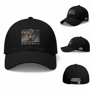 Its Ok To Be Different Jimothy Raccoon Baseball Cap Funny Short Spine Wildlife