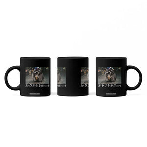 Its Ok To Be Different Jimothy Raccoon Coffee Mug Funny Short Spine Wildlife