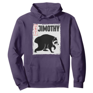 Jimothy The Raccoon Hoodie Japanese Style Trash Panda Graphic