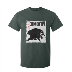 Jimothy The Raccoon T Shirt For Kid Japanese Style Trash Panda Graphic