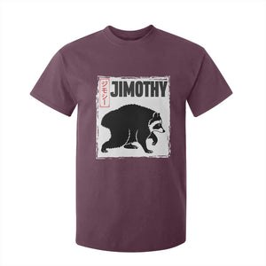 Jimothy The Raccoon T Shirt For Kid Japanese Style Trash Panda Graphic