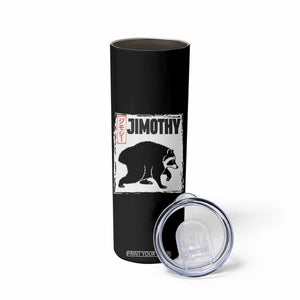 Jimothy The Raccoon Skinny Tumbler Japanese Style Trash Panda Graphic
